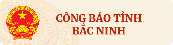 Công báo tỉnh Bắc Ninh